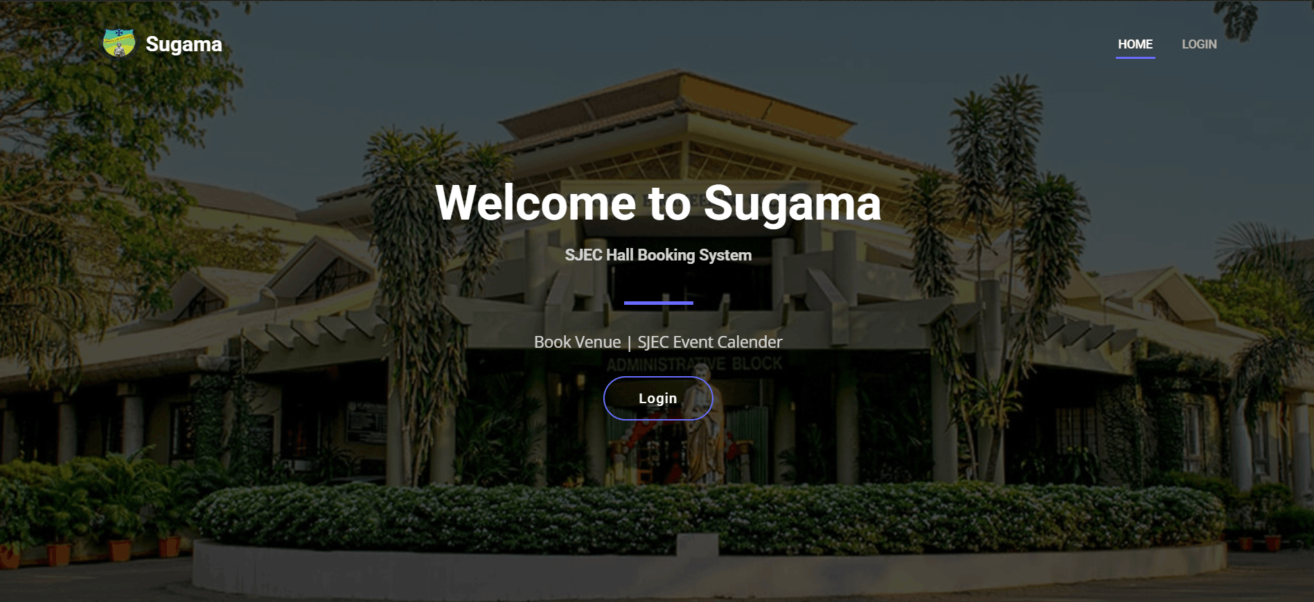 Sugama — Hall Booking System